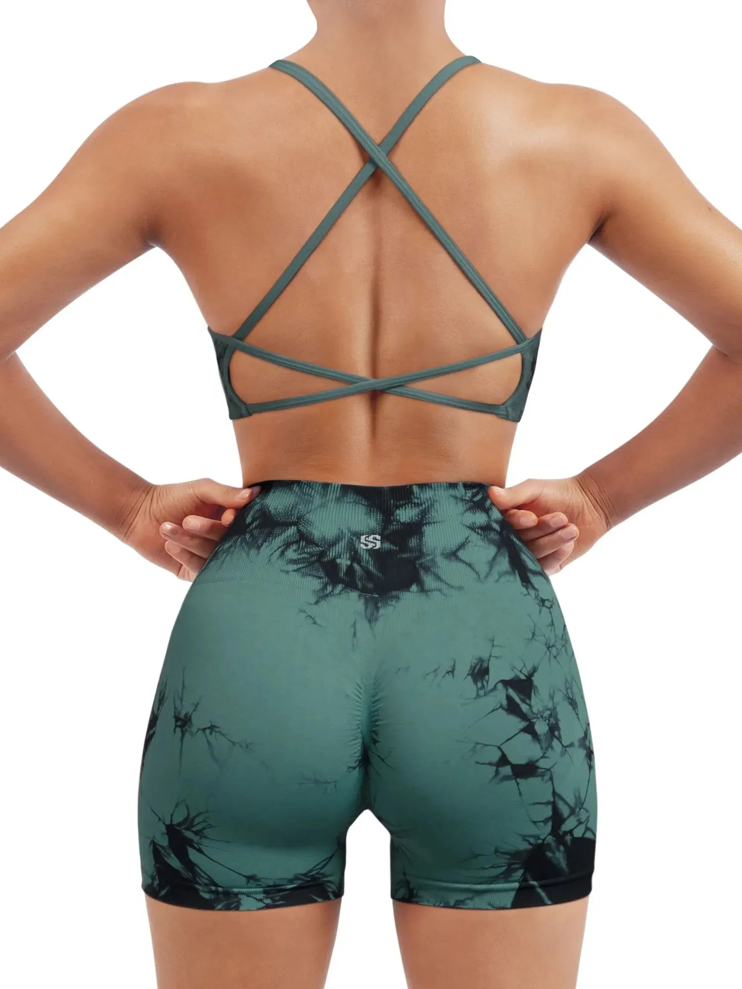 Colorful Seamless Workout Set-SUUKSESS-SUUKSESS