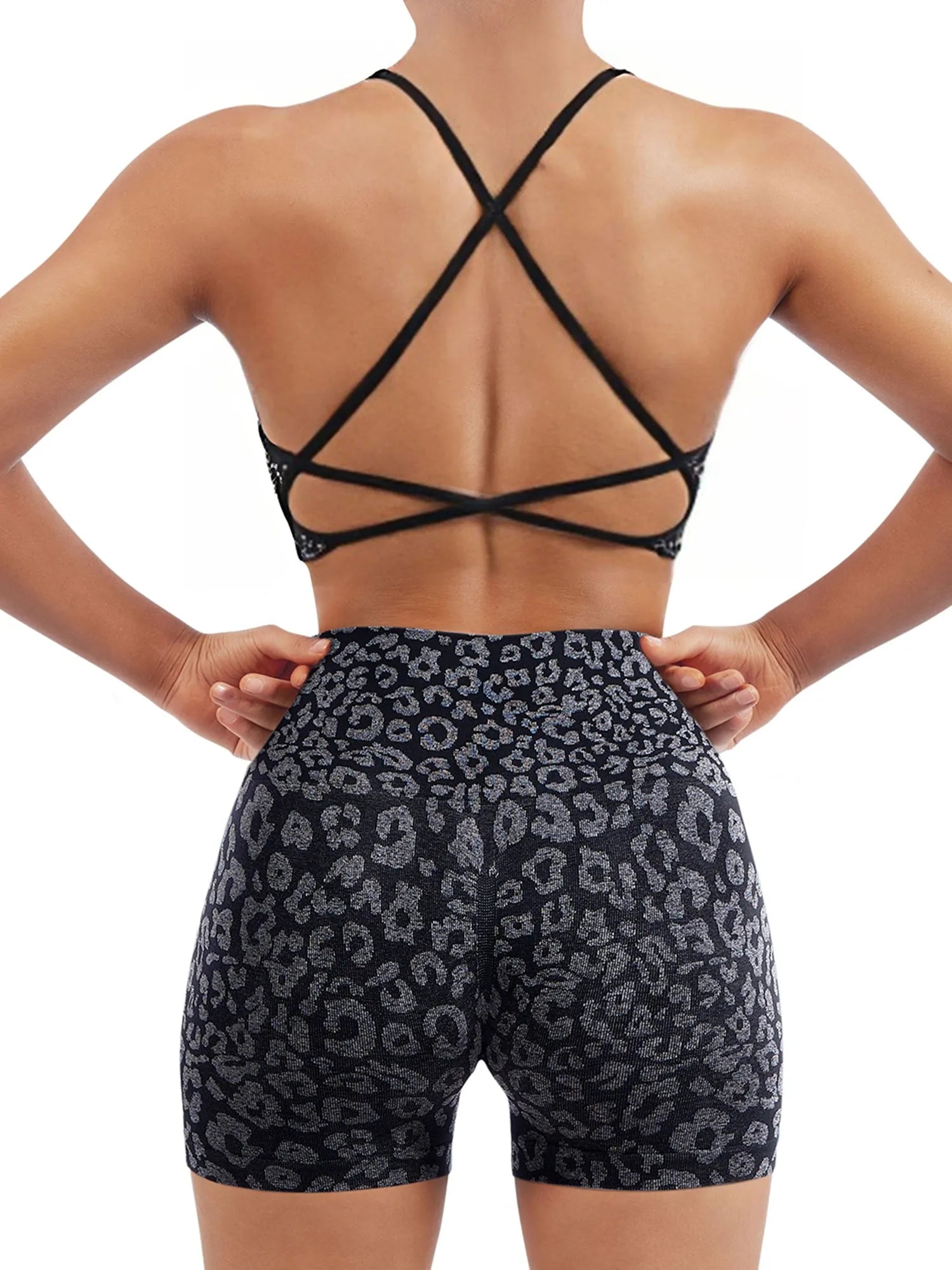 Colorful Seamless Workout Set-SUUKSESS-SUUKSESS