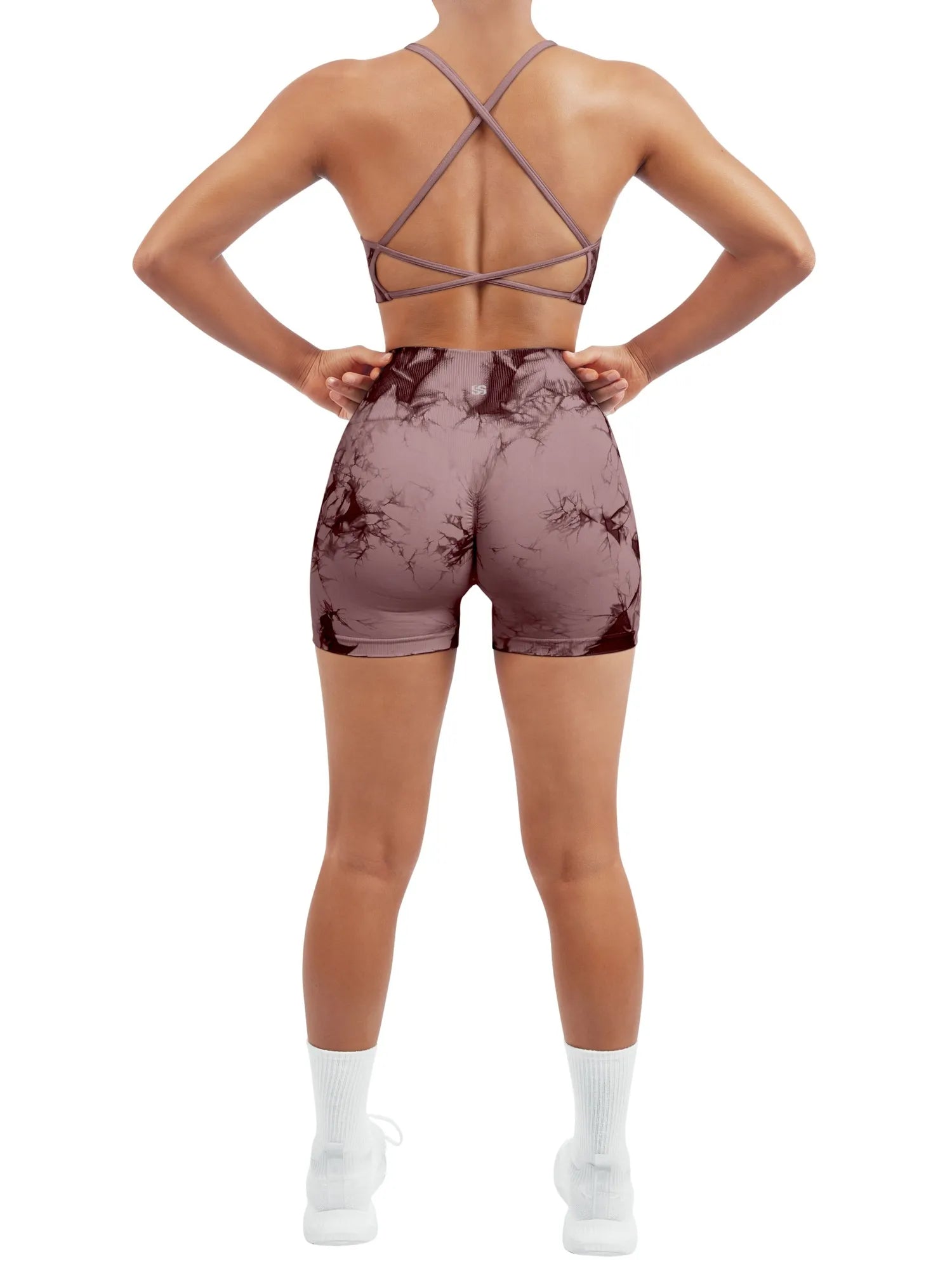 Colorful Seamless Workout Set-SUUKSESS-SUUKSESS