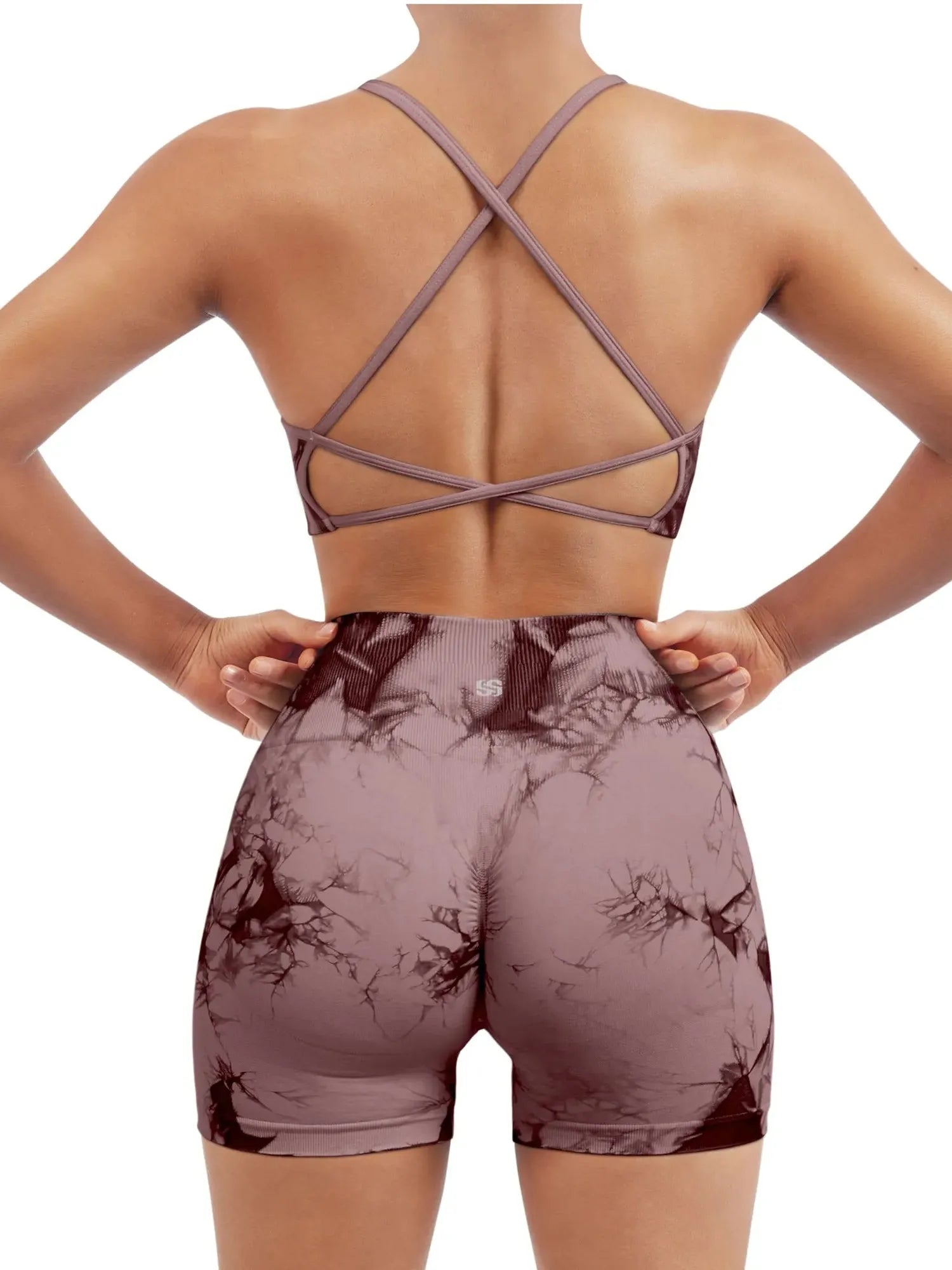 Colorful Seamless Workout Set-SUUKSESS-SUUKSESS