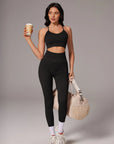 Padded Sports Bra Seamless Workout Set