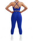 Padded Sports Bra Seamless Workout Set