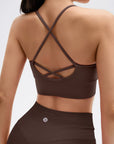Padded Sports Bra Seamless Workout Set