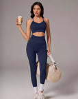 Padded Sports Bra Seamless Workout Set