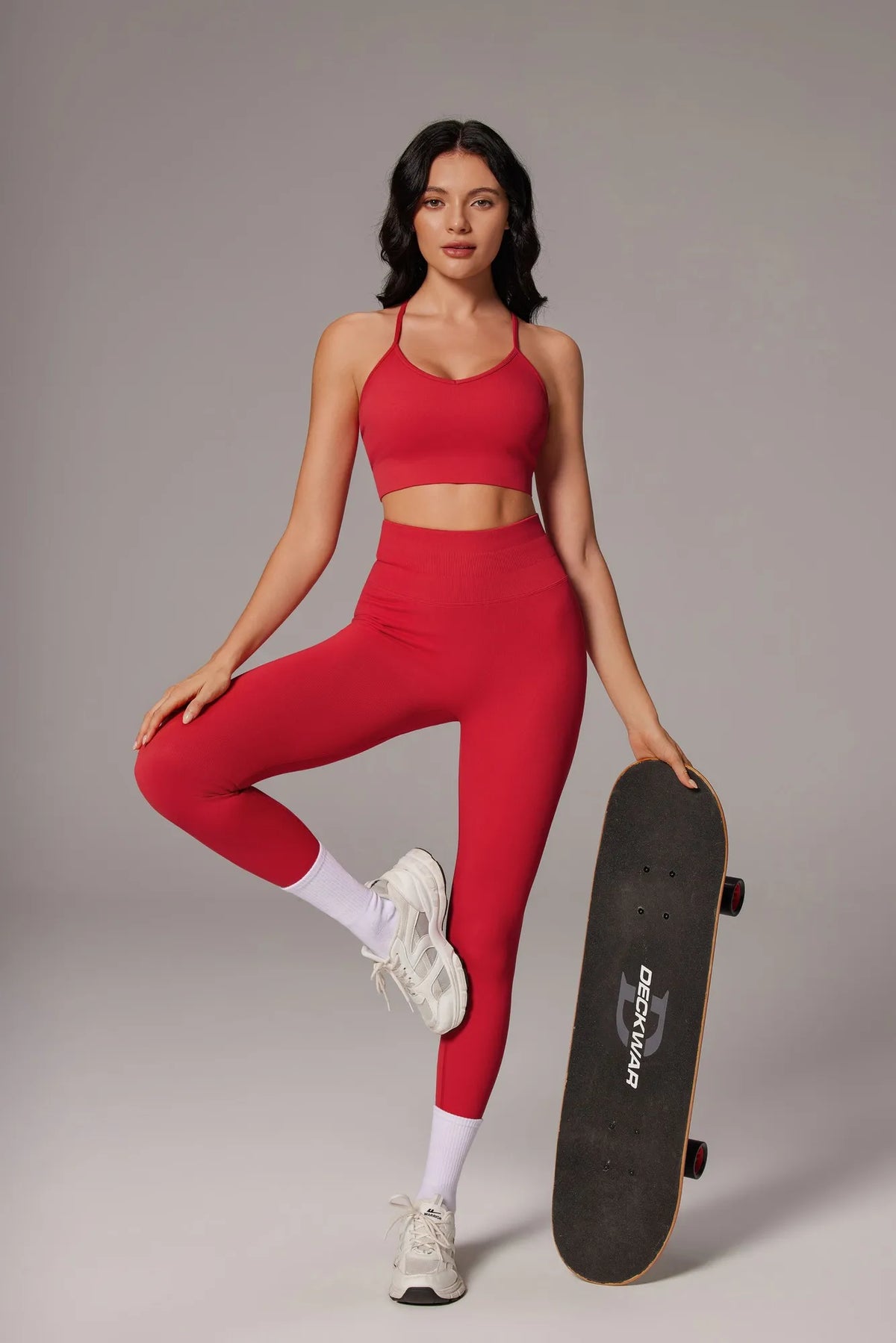 Padded Sports Bra Seamless Workout Set
