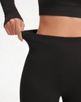 Square Neck 2 Piece Workout Sets-SS-SUUKSESS