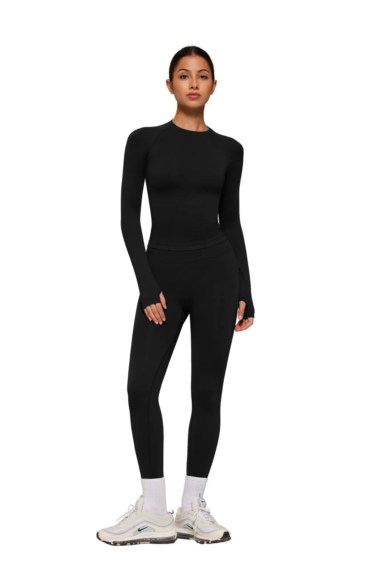 Gym Leggings Workout Set-SUUKSESS-SUUKSESS