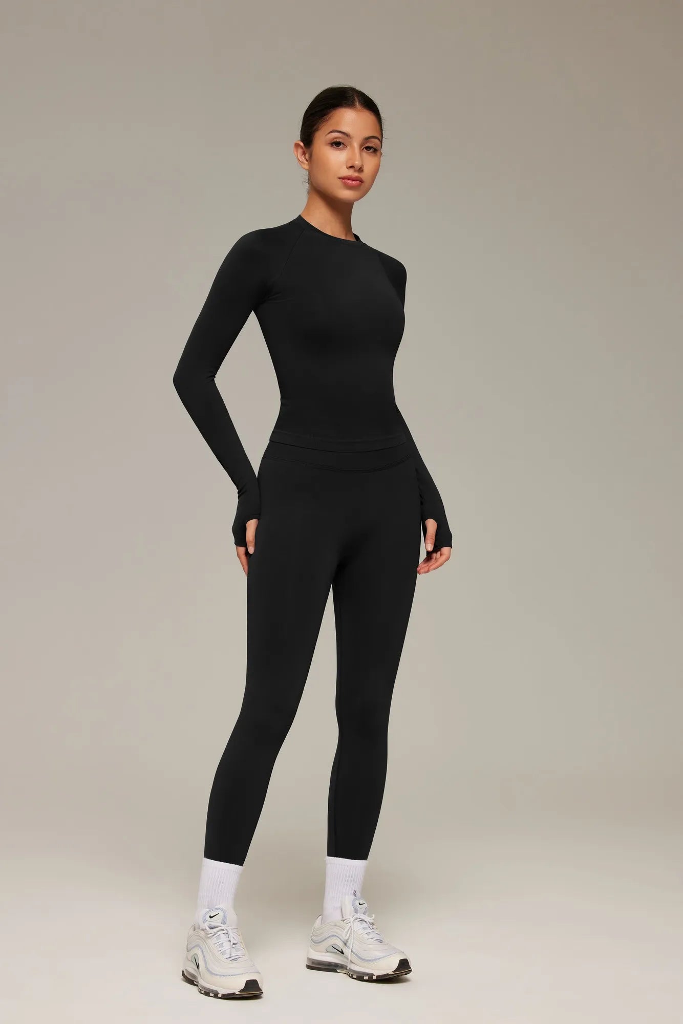 Gym Leggings Workout Set-SUUKSESS-SUUKSESS