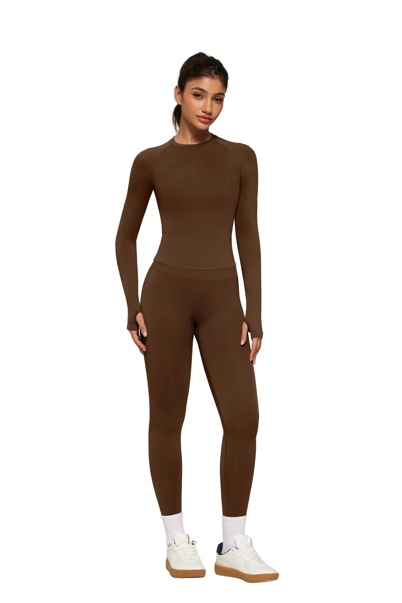 Gym Leggings Workout Set-SUUKSESS-SUUKSESS