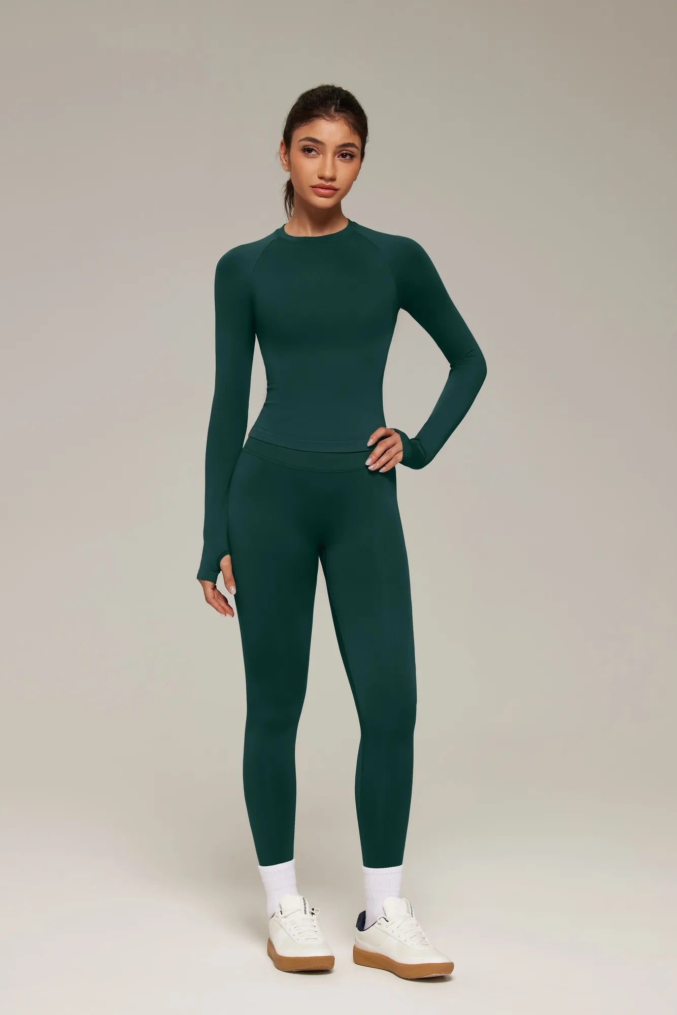 Gym Leggings Workout Set-SUUKSESS-SUUKSESS