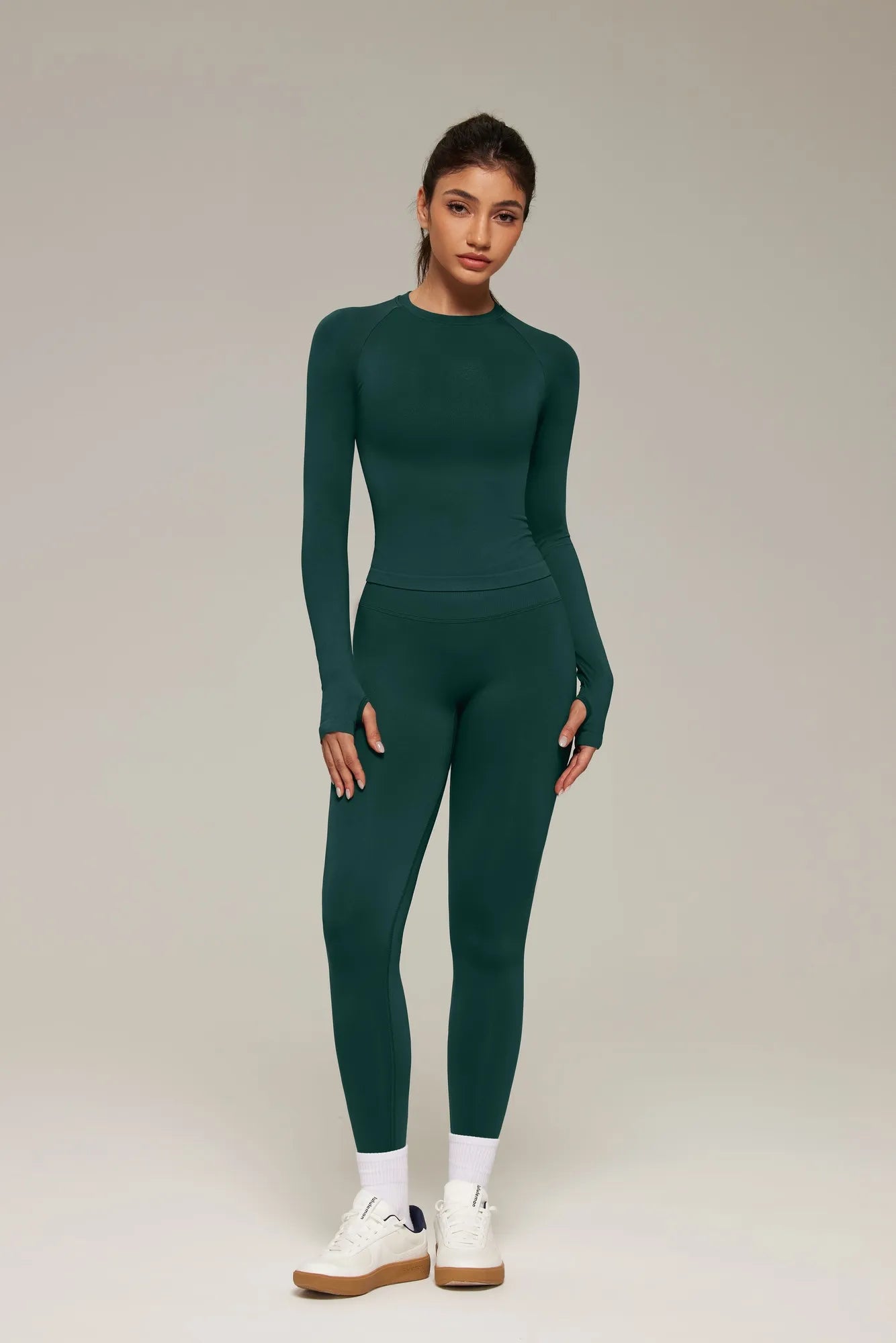 Gym Leggings Workout Set-SUUKSESS-SUUKSESS