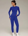 Gym Leggings Workout Set-SUUKSESS-Blue-XS-SUUKSESS