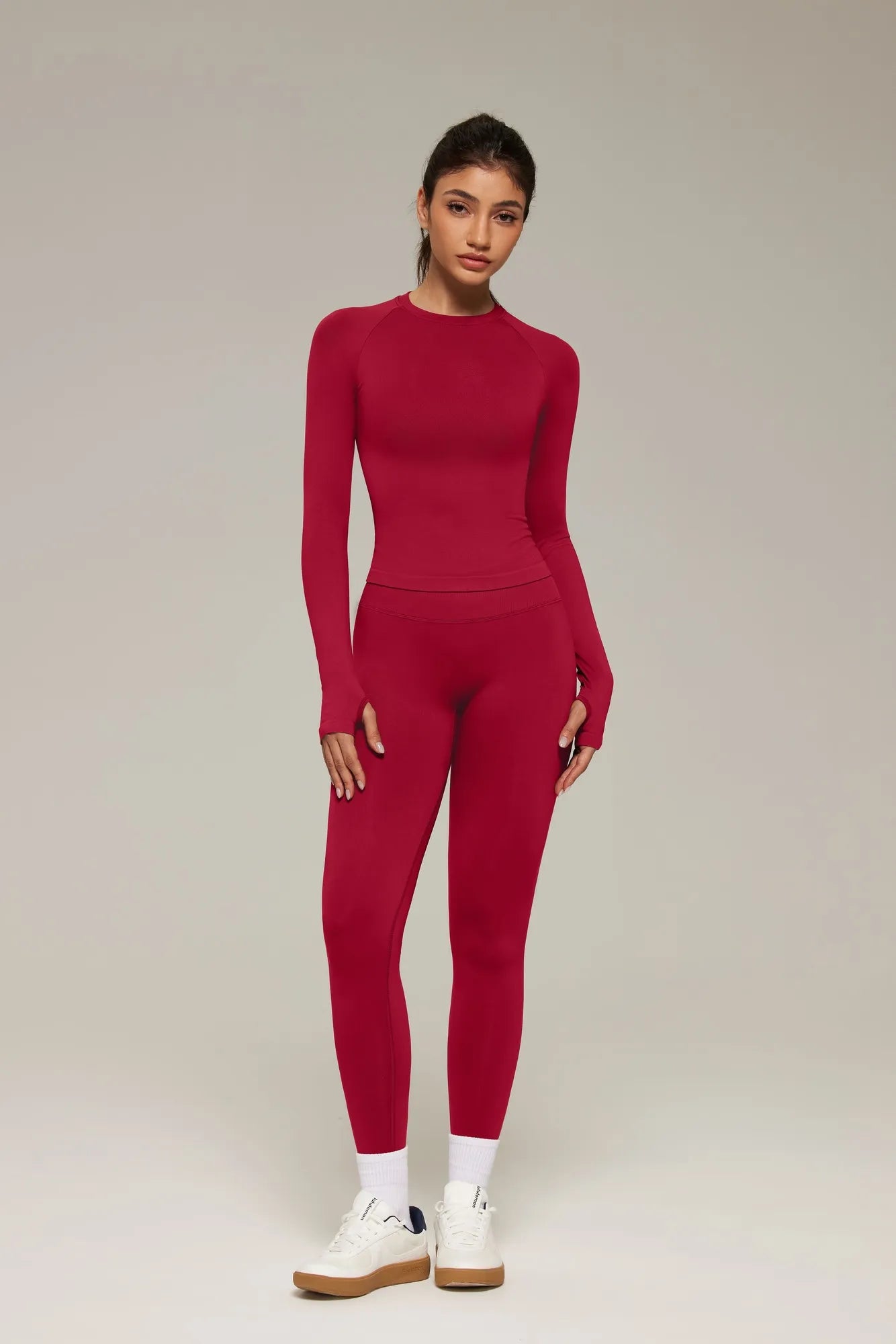 Gym Leggings Workout Set-SUUKSESS-SUUKSESS