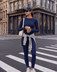 Gym Leggings Workout Set-SUUKSESS-SUUKSESS