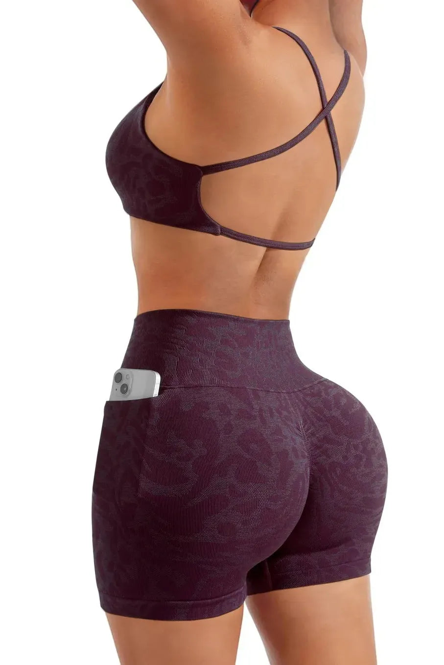 Strappy Sports Bra Workout Sets