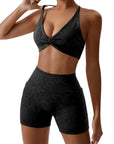 Strappy Sports Bra Workout Sets