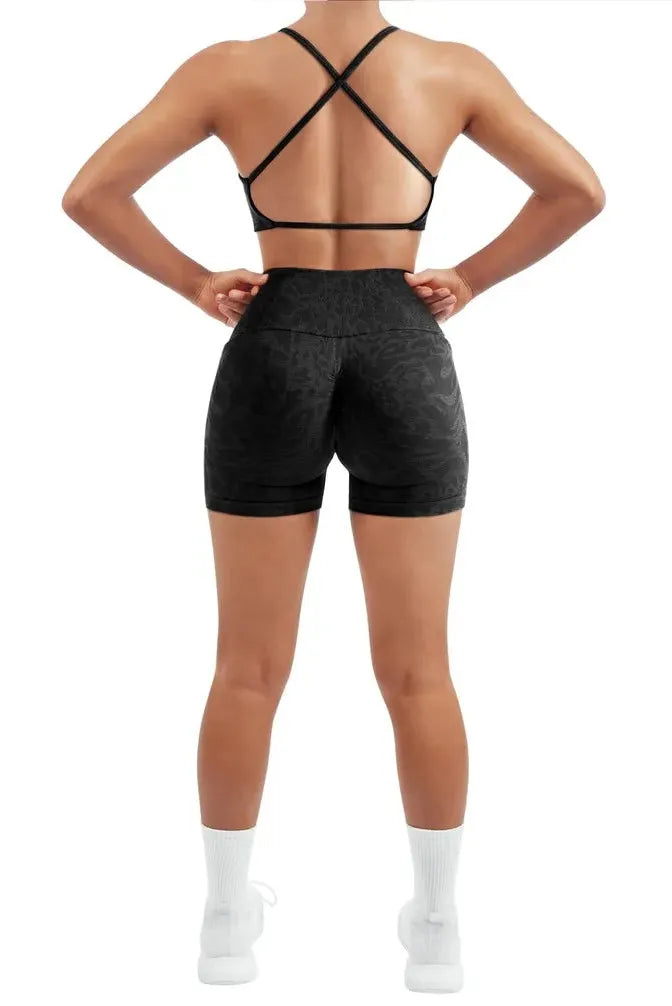 Strappy Sports Bra Workout Sets