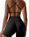Strappy Sports Bra Workout Sets