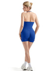 Ribbed Halter Backless Workout Set
