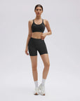 Double Strappy Sports Bra Workout Sets-SUUKSESS-Black-XS-SUUKSESS