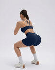 Double Strappy Sports Bra Workout Sets-SUUKSESS-SUUKSESS