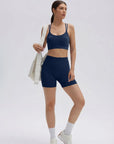 Double Strappy Sports Bra Workout Sets-SUUKSESS-SUUKSESS