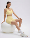 Double Strappy Sports Bra Workout Sets-SUUKSESS-SUUKSESS