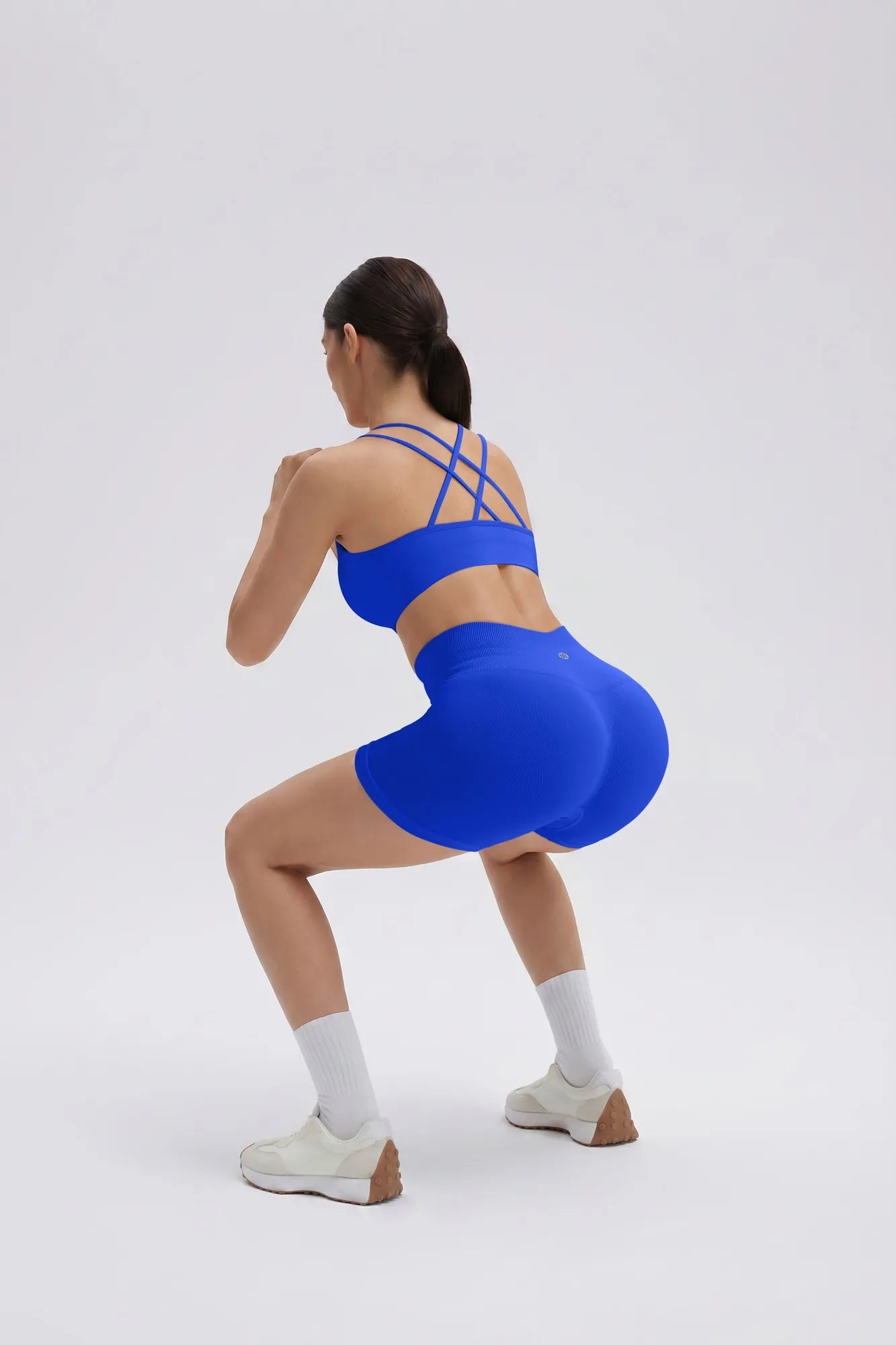 Double Strappy Sports Bra Workout Sets-SUUKSESS-SUUKSESS
