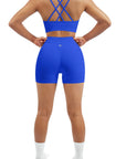 Double Strappy Sports Bra Workout Sets-SUUKSESS-SUUKSESS