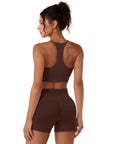 Racerback Sports Bras Workout Set-SUUKSESS-SUUKSESS