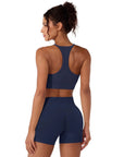 Racerback Sports Bras Workout Set-SUUKSESS-SUUKSESS