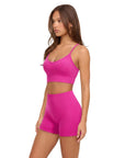 Racerback Sports Bras Workout Set-SUUKSESS-SUUKSESS