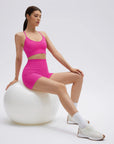 Racerback Sports Bras Workout Set-SUUKSESS-SUUKSESS