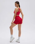 Racerback Sports Bras Workout Set-SUUKSESS-SUUKSESS