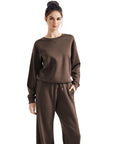 Modal Oversized Lounge Set-Clothing-SUUKSESS-XS-Brown-SUUKSESS