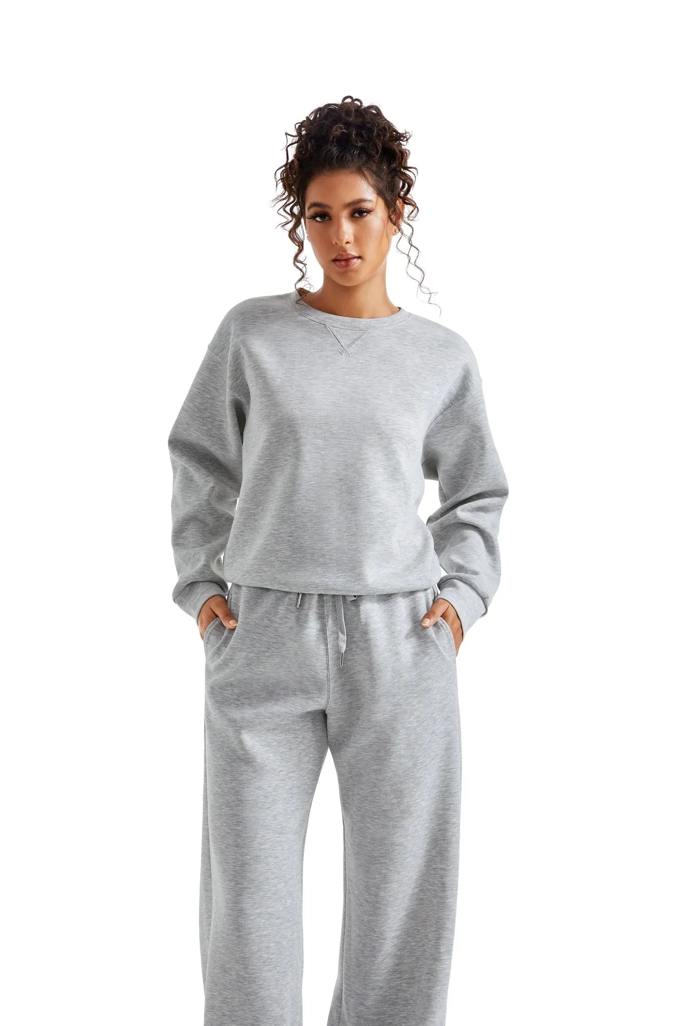 Modal Oversized Lounge Set-Clothing-SUUKSESS-XS-Grey-SUUKSESS