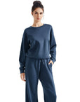 Modal Oversized Lounge Set-Clothing-SUUKSESS-XS-Navy-SUUKSESS