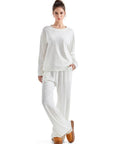 Ribbed Pajama Set-SUUKSESS-SUUKSESS