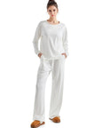 Ribbed Pajama Set-SUUKSESS-SUUKSESS