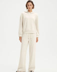 SUUKSESS Women 2 Piece Sets 2025 Oversized Hoodie Sweatshirt Wide Leg Sweatpants-SUUKSESS-SUUKSESS