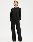 SUUKSESS Women 2 Piece Sets 2025 Oversized Hoodie Sweatshirt Wide Leg Sweatpants-SUUKSESS-SUUKSESS