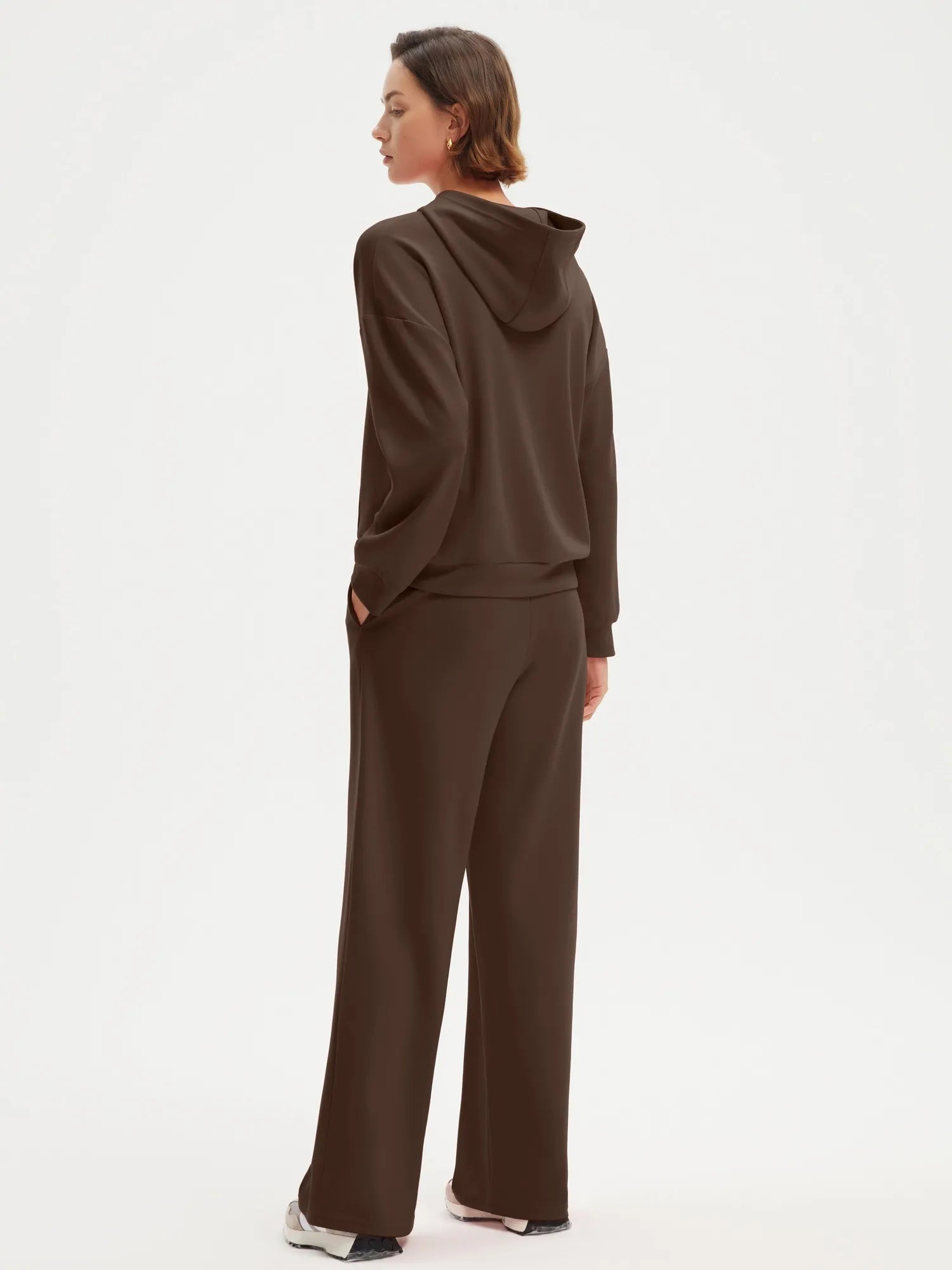 SUUKSESS Women 2 Piece Sets 2025 Oversized Hoodie Sweatshirt Wide Leg Sweatpants-SUUKSESS-SUUKSESS