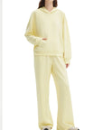 SUUKSESS Women 2 Piece Sets 2025 Oversized Hoodie Sweatshirt Wide Leg Sweatpants-SUUKSESS-SUUKSESS