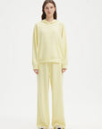SUUKSESS Women 2 Piece Sets 2025 Oversized Hoodie Sweatshirt Wide Leg Sweatpants-SUUKSESS-SUUKSESS