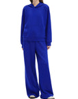 SUUKSESS Women 2 Piece Sets 2025 Oversized Hoodie Sweatshirt Wide Leg Sweatpants-SUUKSESS-Blue-XS-SUUKSESS