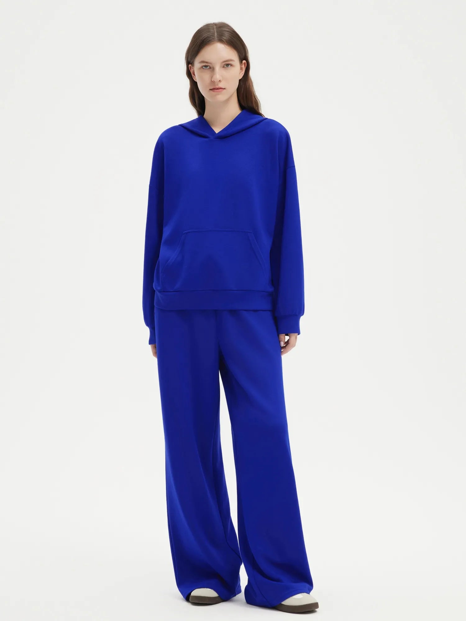 SUUKSESS Women 2 Piece Sets 2025 Oversized Hoodie Sweatshirt Wide Leg Sweatpants-SUUKSESS-SUUKSESS