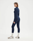 SUUKSESS Women 2 pieces Workout Sets BBL Full Zip Up Jacket High Waist Gym Leggings-SUUKSESS-SUUKSESS