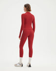 SUUKSESS Women 2 pieces Workout Sets BBL Full Zip Up Jacket High Waist Gym Leggings-SUUKSESS-SUUKSESS
