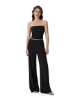 Tube Wide Leg Pants 2 Piece Lounge Set-SUUKSESS-SUUKSESS