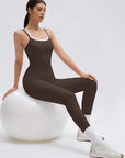 Double Layer Padded Top Leggings Workout Sets-SUUKSESS-SUUKSESS